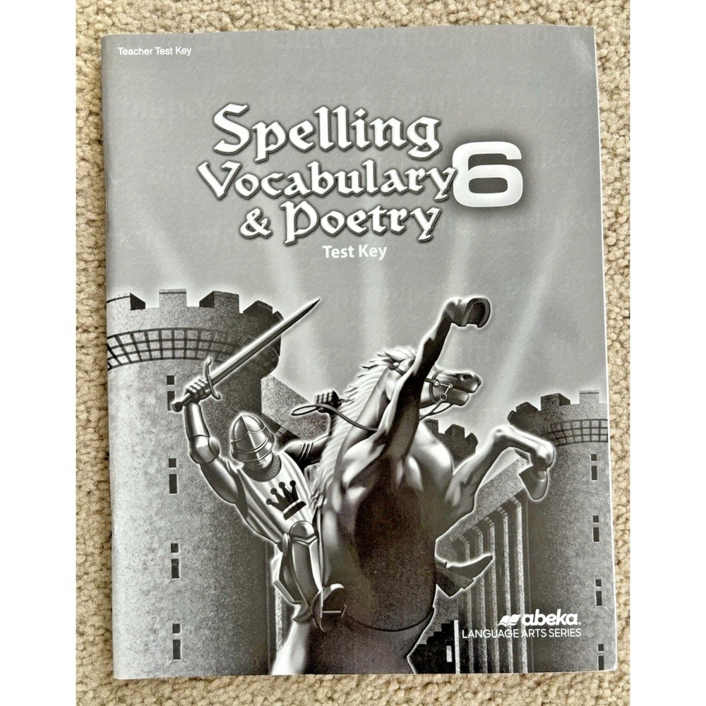 Lot of 25 Abeka 6th Grade Language Math History Health Science Art Teacher Guide - Picture 4 of 13